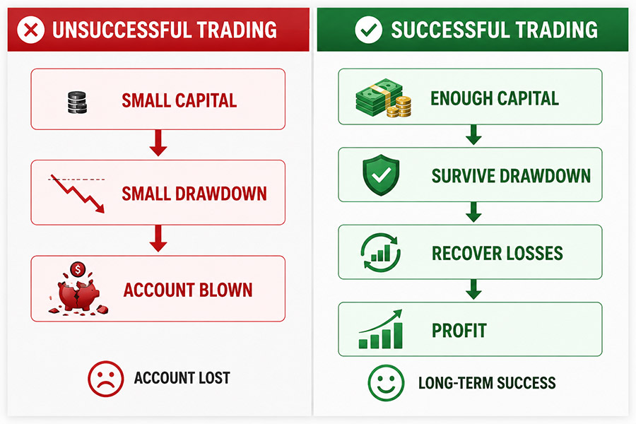 The Hidden Danger of Starting Forex Trading with a Small Account