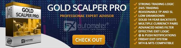 GOLD Scalper PRO Banner 600x160