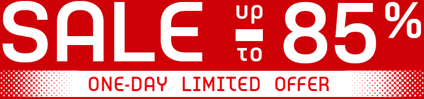 SALE UP TO 85%